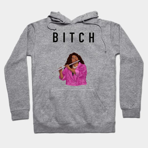 Lizzo Bitch Hoodie by GingerCatGirlPrime 